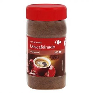 Café Soluble Descafeinado Carrefour 200 Gr.