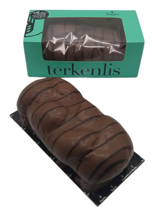 Цуреки с крем от кестени - глазура от млечен шоколад "Junior" 430г