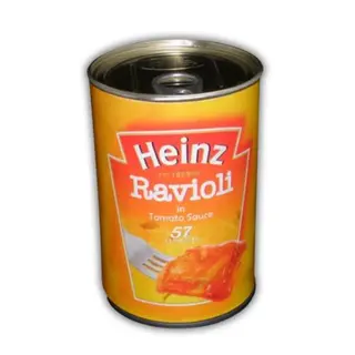 Lata camuflaje Raviolis