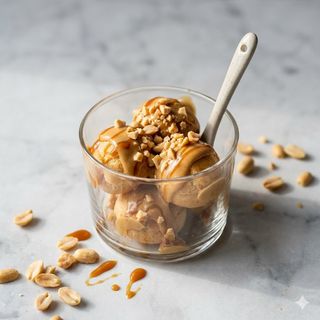 Profitterol agli arachidi in monoporzione 