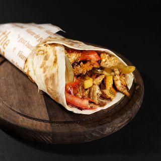 Shaorma de pui la lipie