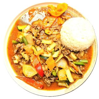 36. Wołowina z warzywami