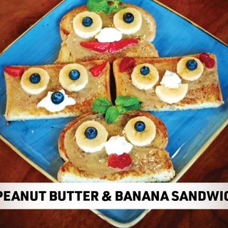 Peanut Butter & Banana Sandwich