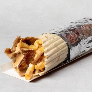 Kebab z frytkami Mały