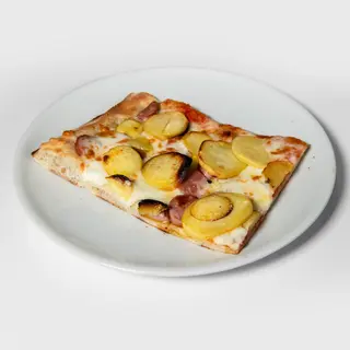 Patate e Wurstel al Trancio