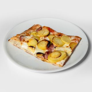 Patate e Wurstel al Trancio