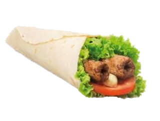 Seekh kebab roll