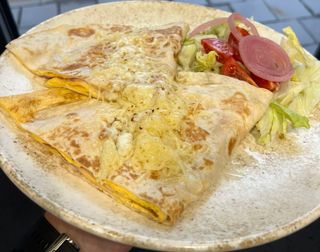 Omlet utortilji sa šunkom