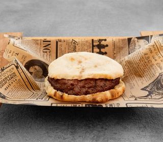 Panino con Hamburger bovino 180gr