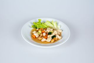 131. Pollo con mandorle