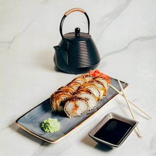 Ролл "Лосось темпура" (10 шт.)