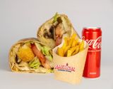 Veggie wrap (300г) + Картофки (150г) + Coca-Cola (330мл)