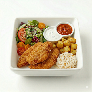 Filetes de pollo empanado