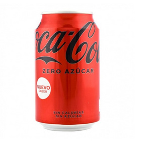 Coca-Cola Zero Azúcar lata 330ml.