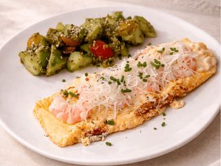 Shrimp Omlette