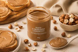 Pasta z orzechów laskowych 100% - 200g