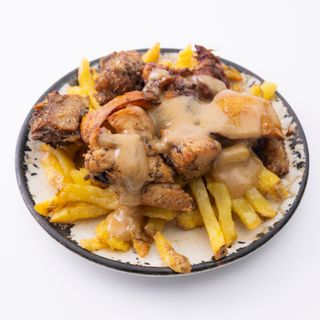 Pollo frito al whisky