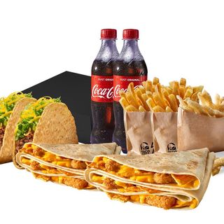 Double Box Izzy Cheezy (preț fără băuturi)