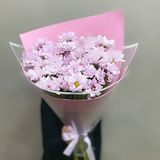 Buchet 5 crizanteme roz