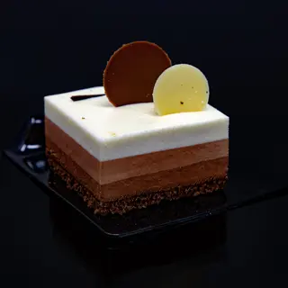Monoporzione tre cioccolati