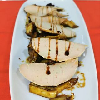 Alcachofas con Foie