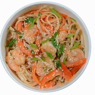 Лапша креветка в соусе терияки (1шт/330гр)