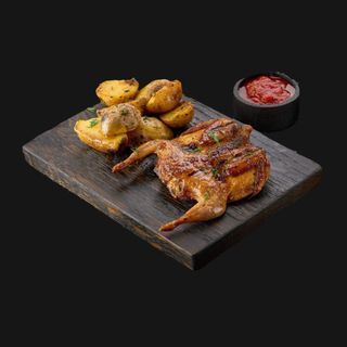 Перепелка на мангале 