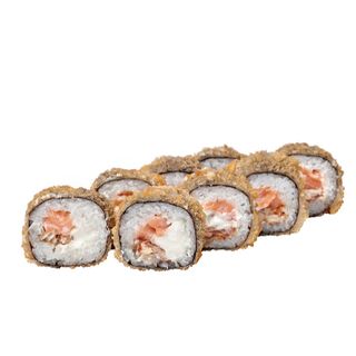 Банзай з вугрем та свіжим лососем (325г)