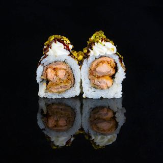 305. Ura Salmón Frito Con Philadelphia (8 Uds.)