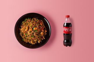 Жареный Рис с Креветками Комбо