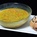 Supă de Linte Aurie cu Varza Murata , Painici Insomnia (vegan, de post)