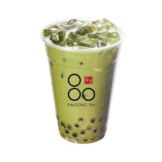 Matcha milk tea