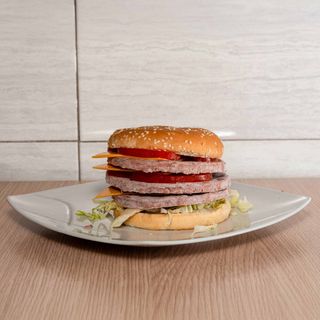 03. Menù triplo cheese burger