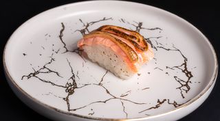 -221-nigiri Miso Salmon  2pz