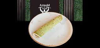 Спаначена палачинка с пушена сьомга