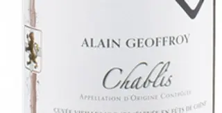 Chablis Aoc - Alain Geoffroy