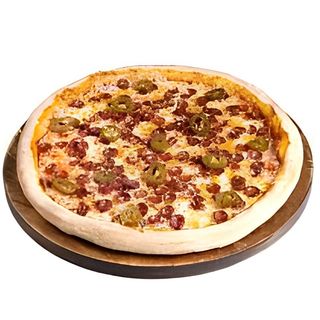 Пицца с баварскими колбасами (25 см.)