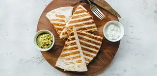 Beef quesadilas