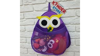 Органайзер для игрушек в ванную Сова