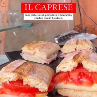 Panino caprese