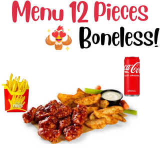 Menu 12 Pieces Boneless 