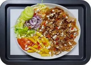 Piatto kebab  menù