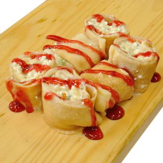 Рол з сиром, бананом та ківі(150г)