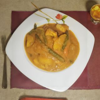 111.vegetable curry