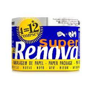 Papel Higiénico Super Compact 4=12 - Renova 4un.