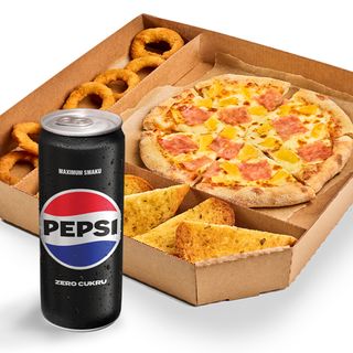 PIZZA BOX W ZESTAWIE