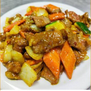 Ternera Con Salsa Curry