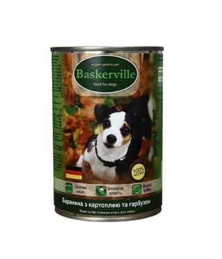 Баскервіль консерва для собак баран/ карт/гарбуз 400г