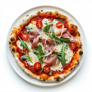 Pizza Crudo Rucola mica