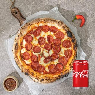 Peperonni + Boisson